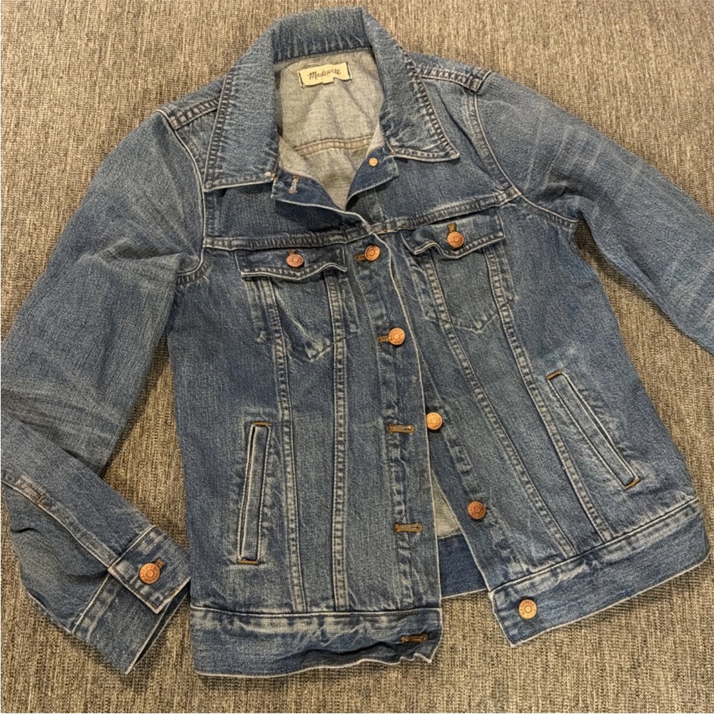 Madewell Blue Denim Jean Jacket